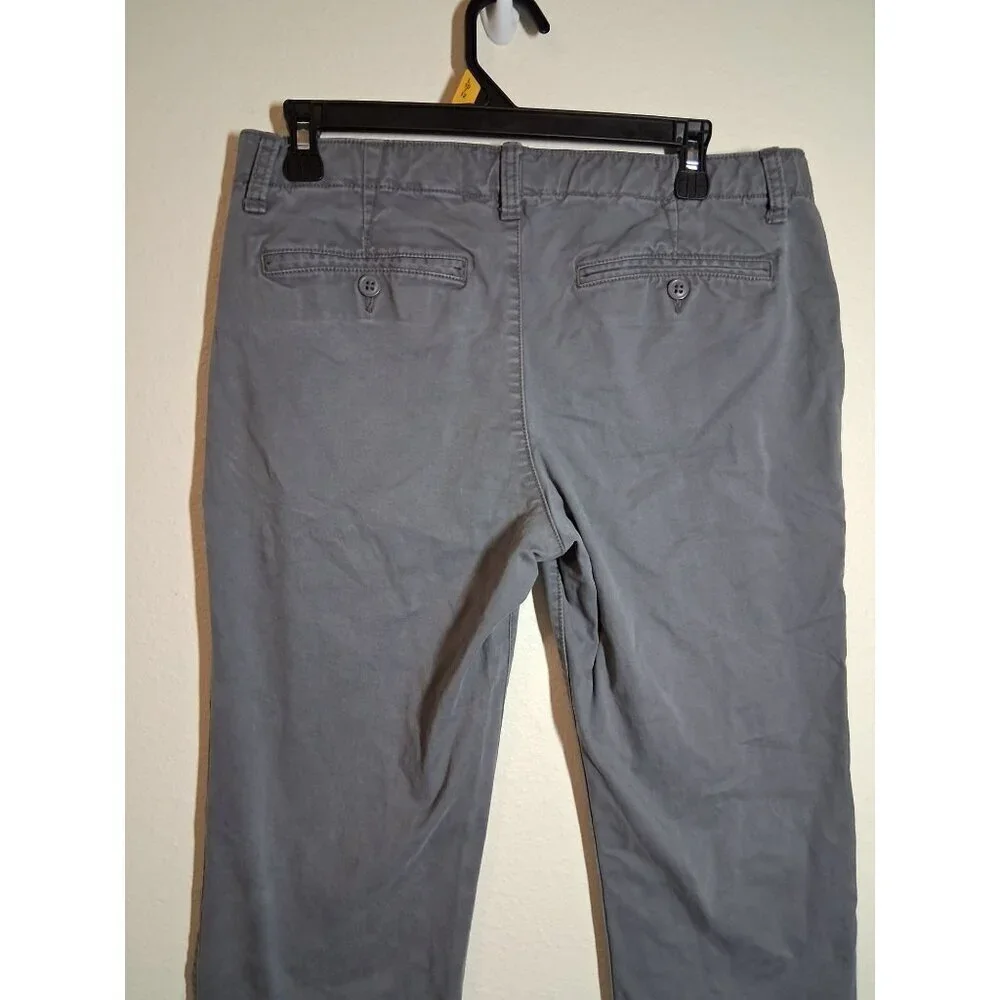 Gap Kids Pants Chinos Business Casual Gray Boys Size 16 Husky 33x29